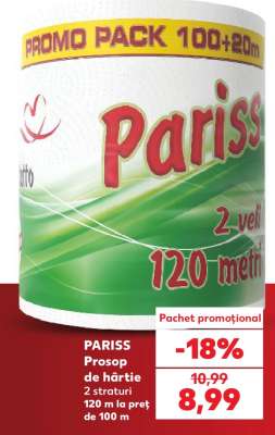 PARISS Prosop de hârtie