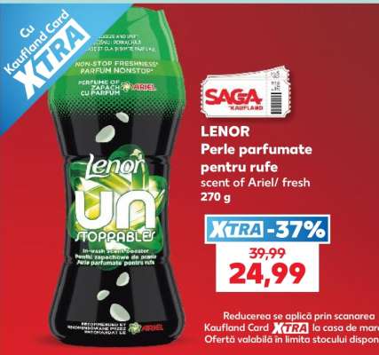 LENOR Perle parfumate pentru rufe