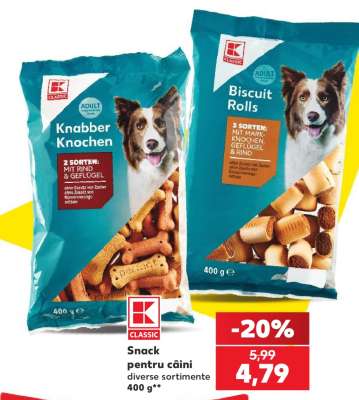 SNACK PENTRU CÂINI