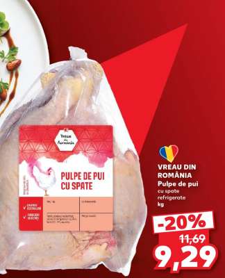 Pulpe de pui cu spate