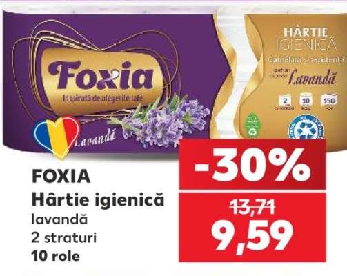 FOXIA Hârtie igienică
