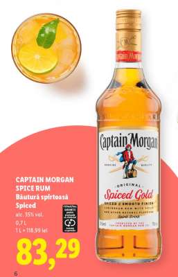 CAPTAIN MORGAN SPICE RUM