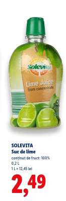 SOLEVITA Suc de lime