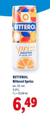 BITTEROL Bitterol Sprizz
