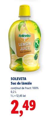 SOLEVITA Suc de lămâie