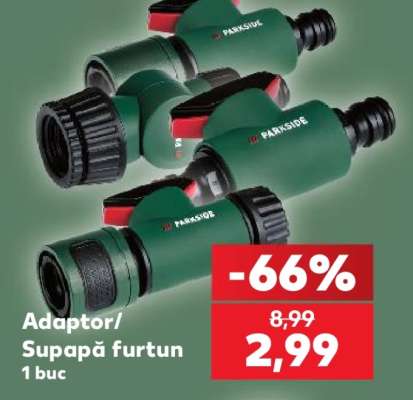 Adaptor/Supapă furtun