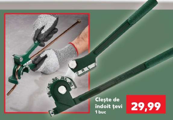 Clește de îndoit țevi