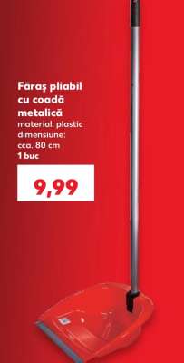 Făraș pliabil cu coadă metalică