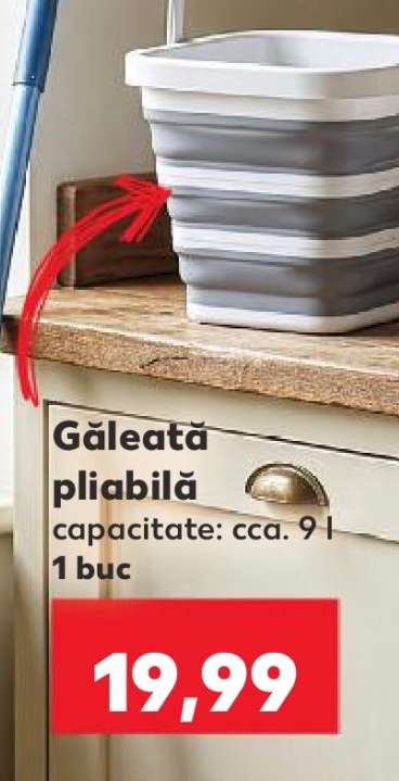 Găleată pliabilă