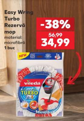 Easy Wring Turbo Rezervă mop