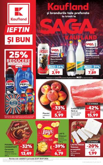 Cataloage Kaufland - 22.07.2026 - 28.07.2026.