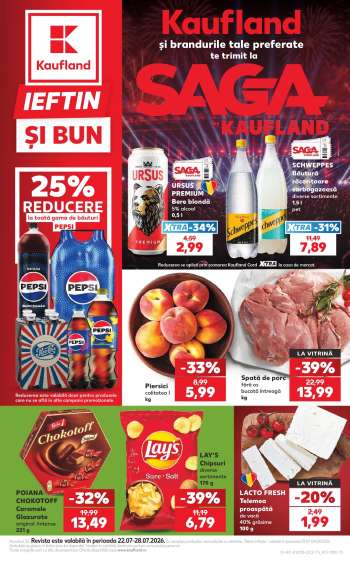 Cataloage Kaufland - 22.07.2026 - 28.07.2026.