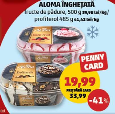 ALOMA Îngheţată