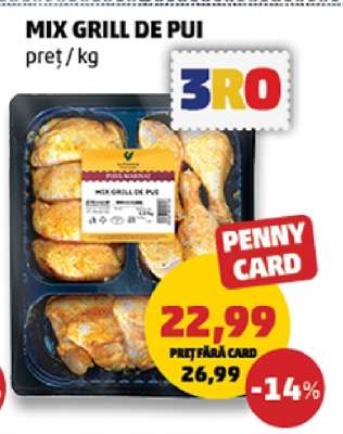 Mix grill de pui