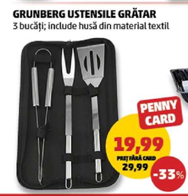 GRUNBERG USTENSILE GRĂTAR