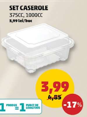 Set caserole