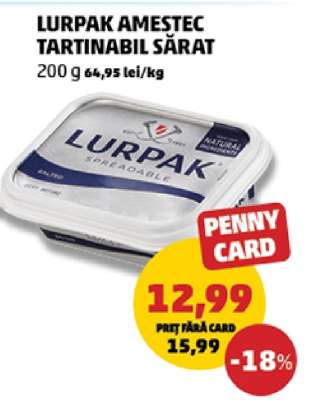 Lurpak Amestec Tartinabil Sărat