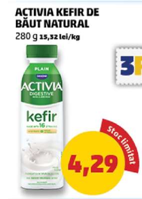 ACTIVIA Kefir de băut natural