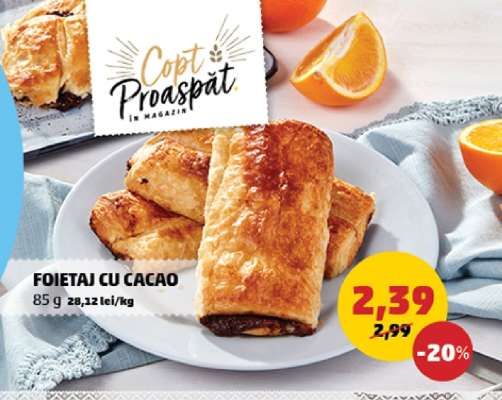 Foietaj cu cacao