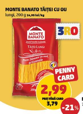MONTE BANATO TĂIȚEI CU OU