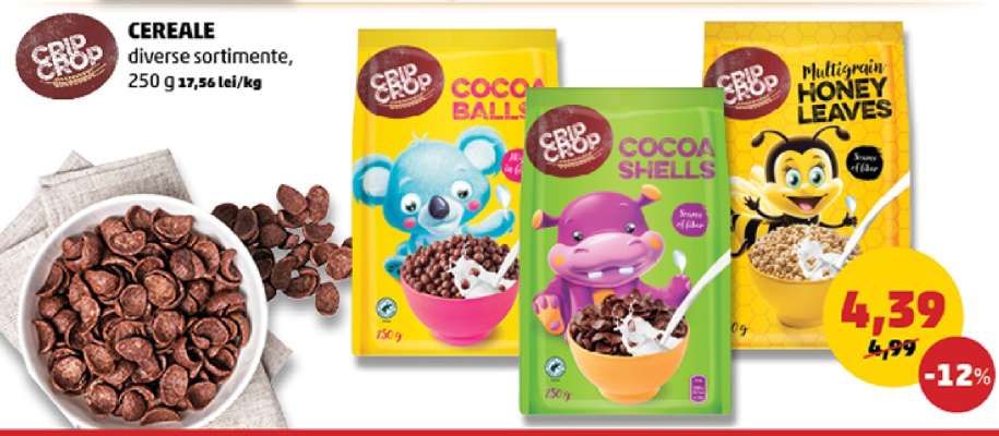 Cereale diverse sortimente
