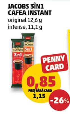 JACOBS 3IN1 Cafea Instant