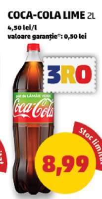 COCA-COLA LIME 2L