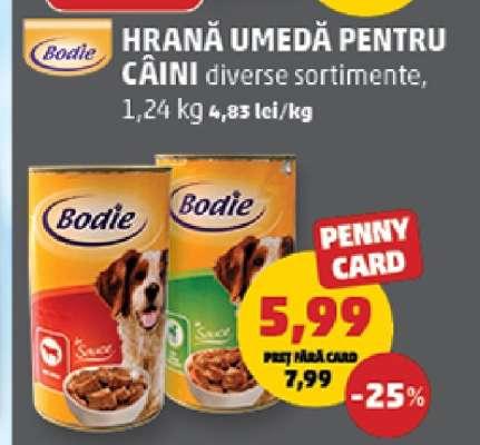 Hrana umedă pentru câini