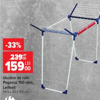 Uscător de rufe Pegasus 150 slim Leifheit