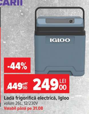 Ladă frigorifică, electrică, Igloo