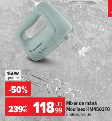 Mixer de mână Moulinex HM4503F0