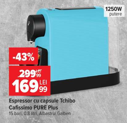 Espressor cu capsule Tchibo Cafissimo PURE Plus