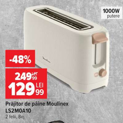 Prăjitor de pâine Moulinex LS2M0A10