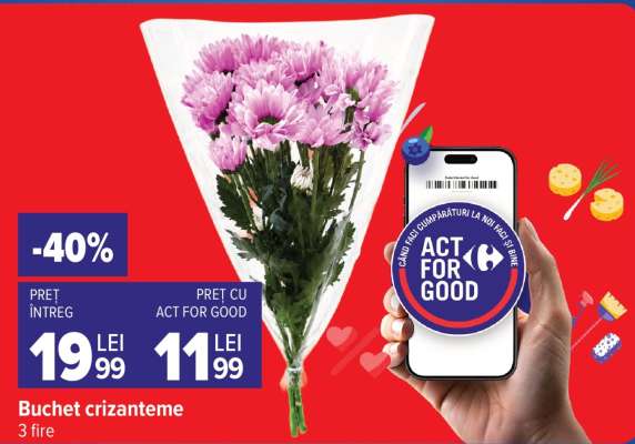 Buchet crizanteme