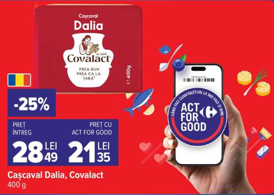 Cașcaval Dalia, Covalact