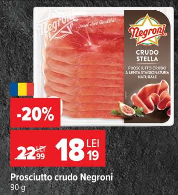 Prosciutto crudo, Negroni