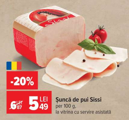 Șuncă de pui Sissi