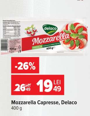 Mozzarella Capresse Delaco