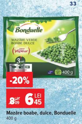 Mazăre boabe dulce Bonduelle