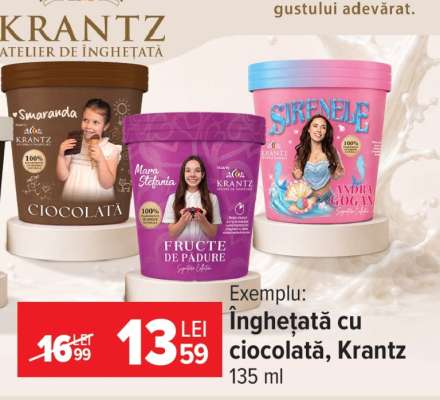 Înghețată cu ciocolată, Krantz