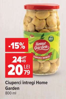 Ciuperci intregi Home Garden