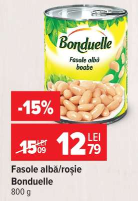 Fasole albă/roșie Bonduelle