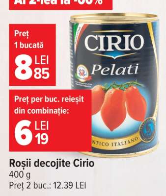 Roșii decojite Cirio