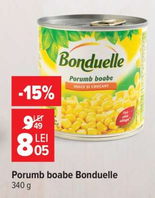 Porumb boabe Bonduelle