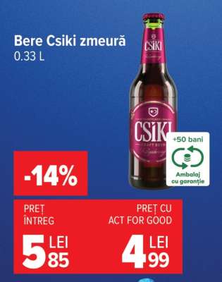 Bere Csiki Zmeură