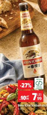 Bere Kirin Ichiban sticlă