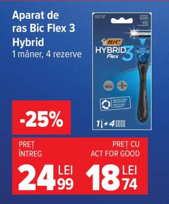 Aparat de ras Bic Flex 3 Hybrid