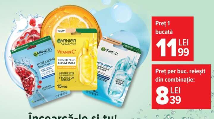 Garnier SkinActive Masks