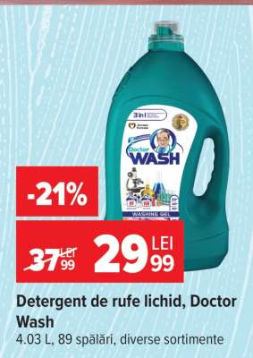 Detergent de rufe lichid, Doctor Wash