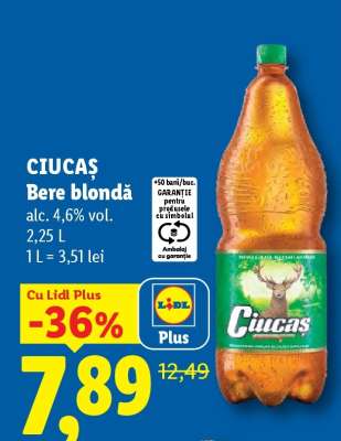 CIUCAŞ Bere blondă